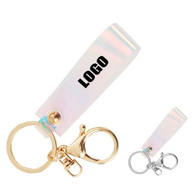 Shine PVC Keychain Key Ring