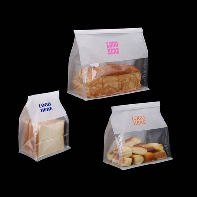 5 1/8"W x 11"H Toast Bag W Iron Wire
