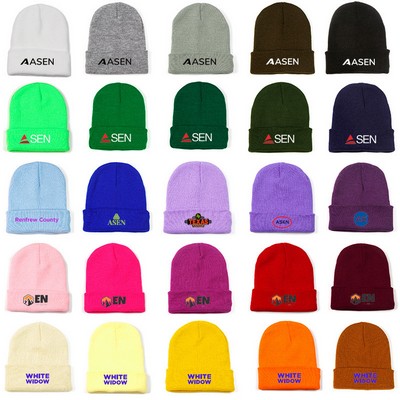 Winter Classic Knitted Beanie Hat