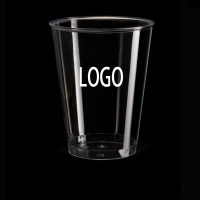8oz Printed Clear Plastic Cups