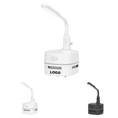 Desk Vacuum Cleaner with LED Light