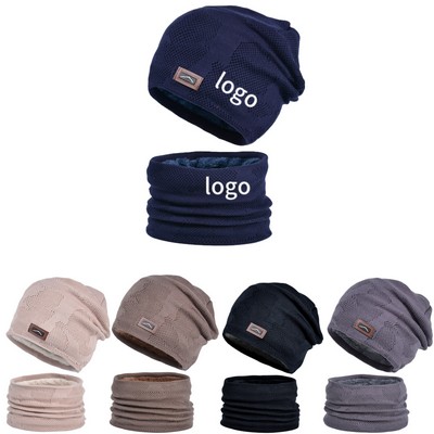 Hat and Scarf Two-piece Set
