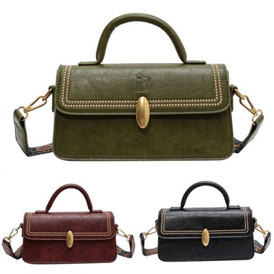 Vintage Pu Crossbody bag Handbag For Woman