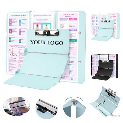3 Layers Aluminum Nurse Foldable Clipboard