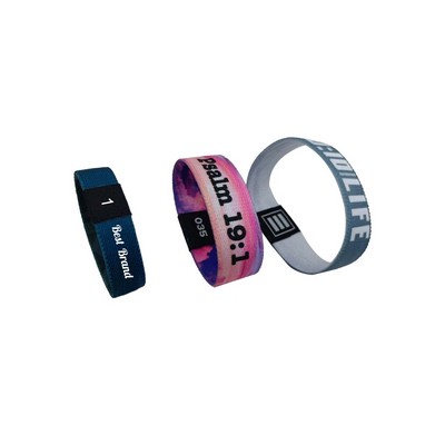 Custom Activity Identified Elastic Wristbands