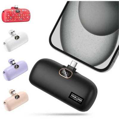 Compact & Fast Charging 5000mAh Small Power Bank