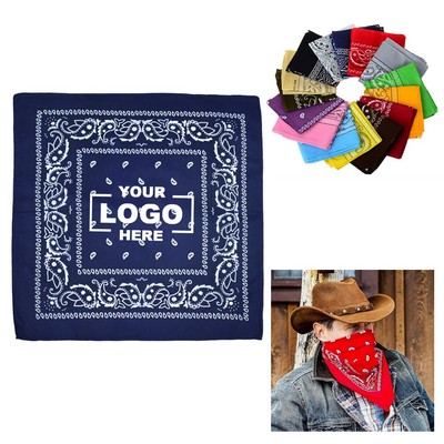 Unisex Polyester Bandanas