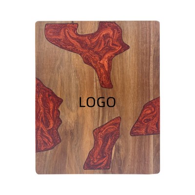 Red Wood Resin Cutting Board