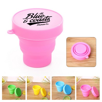 5oz Portable Collapsible Silicone Cup