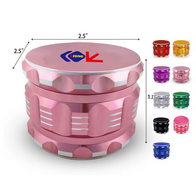 2.5 Inch Aluminum Grinder Mills