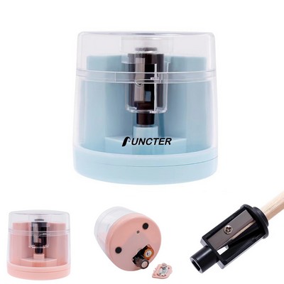 Battery-Powered Portable Electric Pencil Sharpener