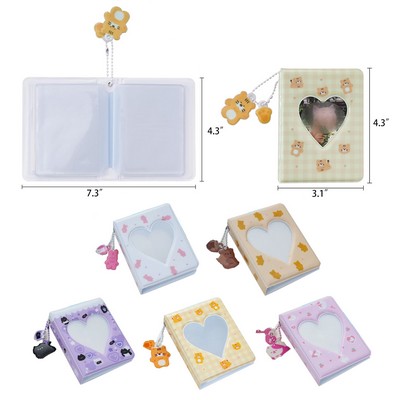 40 Pockets Min Love Heart Hollow Photocard