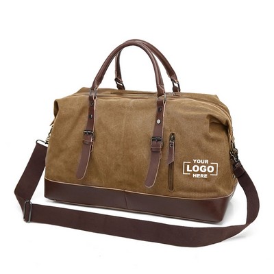 Stylish Canvas Weekend Travel Bag