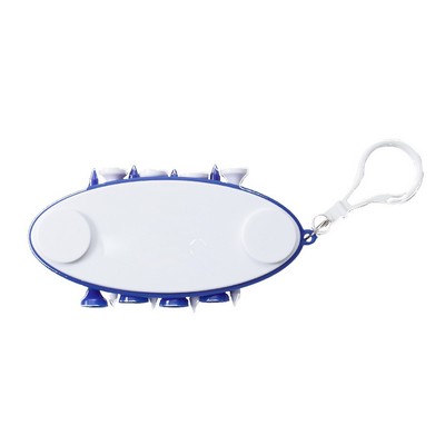 Oval Golf Tee Carrier