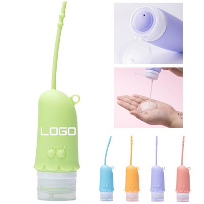 Silicone Travel Bottle with Hook
