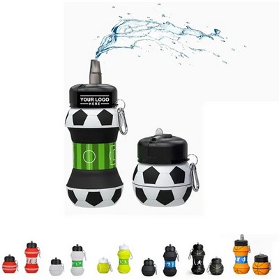 Collapsible Sports Ball Shape Portable Drinking Cup