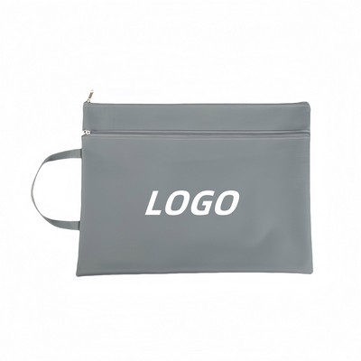 A4 Waterproof Document Organizer Pouch Data Storage Bag