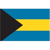 5'x8' Bahamas U.N. Nylon Outdoor Flag - Style C