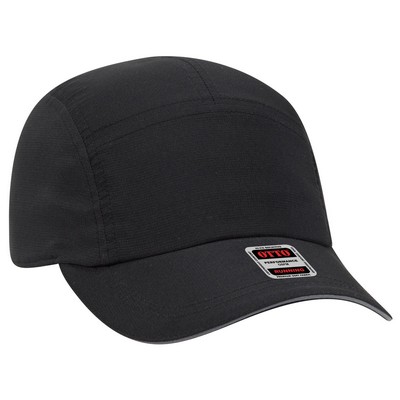 OTTO 5 Panel Polyester Pongee Reflective Sandwich Visor Running Hat