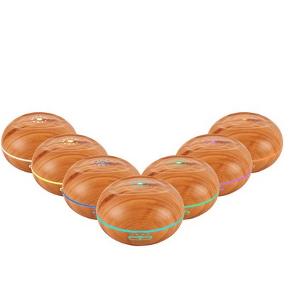 Wood Grain Air Purifier Ultrasonic Aroma Oil Diffuser