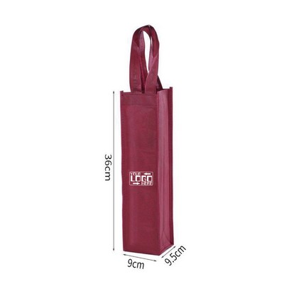 Single Bottle Wine Tote Bag