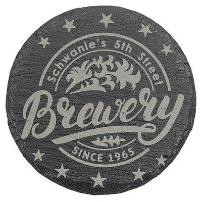 Slate Coaster Round