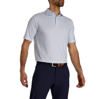 FootJoy Men's Dot Geo Print Lisle Shirt
