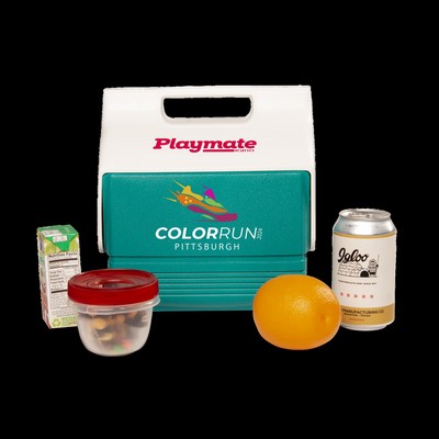 4 Qt. Igloo® Retro Playmate Mini Cooler