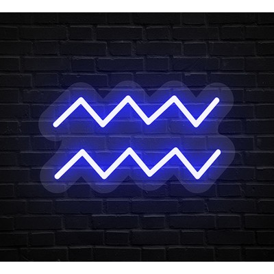 Aquarius Neon Sign