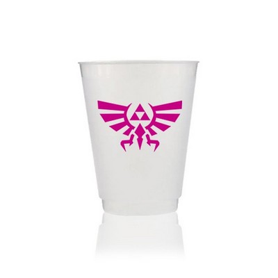 12 Oz. Tall Unbreakable Translucent Frosted Cup