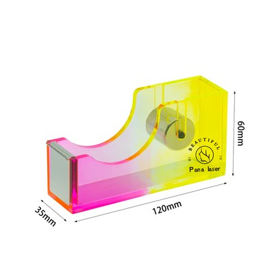 W/Mixed Color Desktop Tape Dispenser