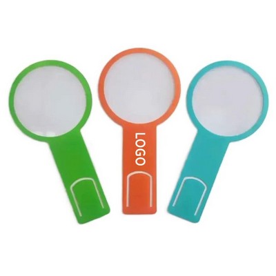 Portable 3X Bookmark Magnifier