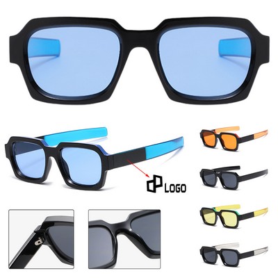 Colorful Fashion Classic Retro Square Sunglasses
