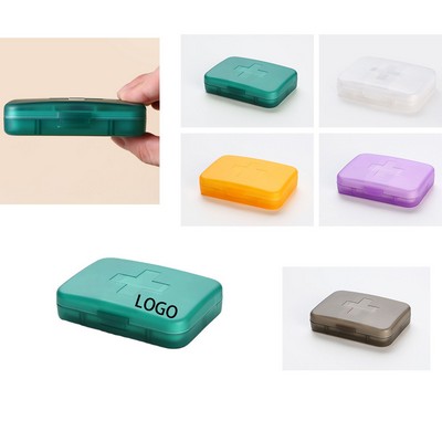 Cross Six-Compartment Small Pill Box