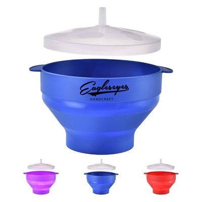 Silicone Microwave Popcorn Popper Bowl
