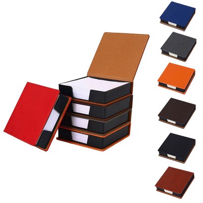 Leather Sticky Note Holder
