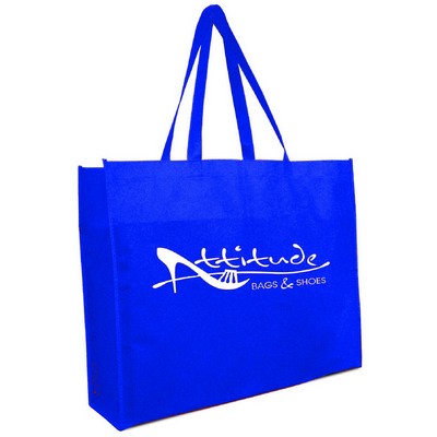Non Woven Jumbo Shopping Tote Bag- 20"x16"x6"