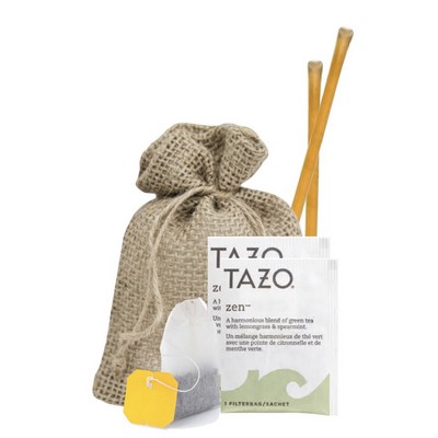 Tea with Burlap Pouch