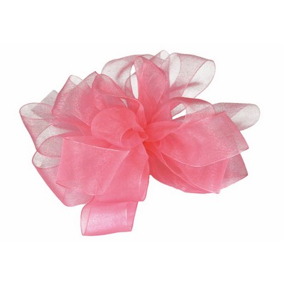 Small Rose Pink Simply Sheer Asiana Ribbon