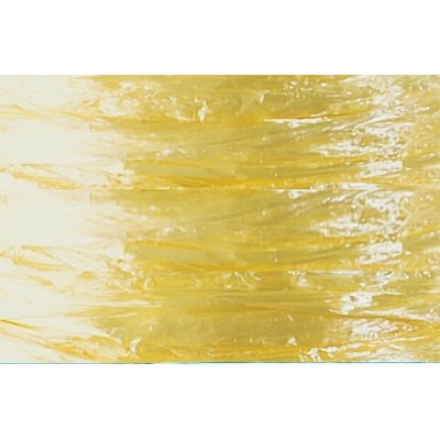 Yellow Pearlized Nylon Raffia Ribbon