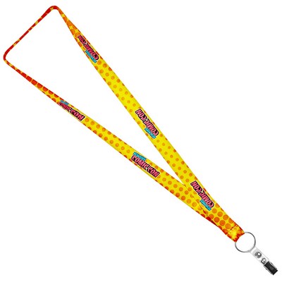 3/4" HD Sublimation Lanyard (QuickShip) 18-24 Days