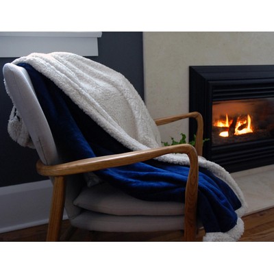 Deluxe Sherpa Throw Blanket