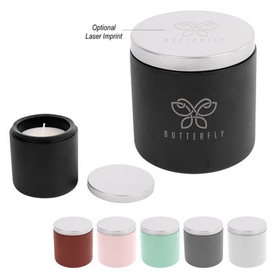 Cali Clay Cement Candle