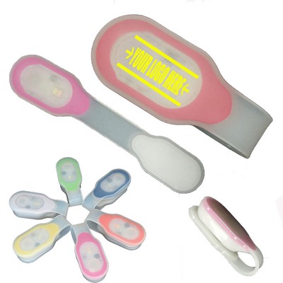 LED Silicone Magnet Clip Light