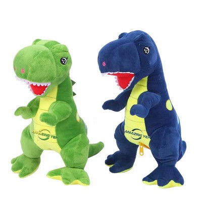 Wild Plush Dinosaur with Zipper