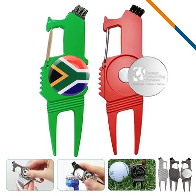 Pena 6in1 Ball Marker Golf Divot Tool