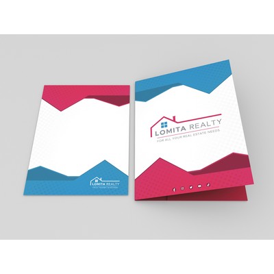 Full-color Custom Presentation Folder 9" x 12"