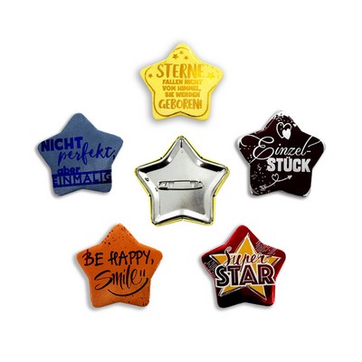 Star Shaped Buttons