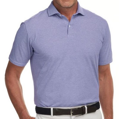 Holderness & Bourne Hunter Fine Stripe Cotton-Stretch Jersey Knit Shirt