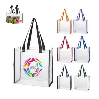 Clear PVC Tote Bag
